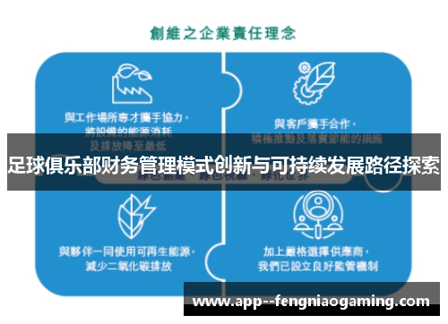 足球俱乐部财务管理模式创新与可持续发展路径探索
