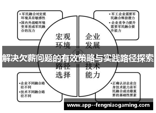 解决欠薪问题的有效策略与实践路径探索