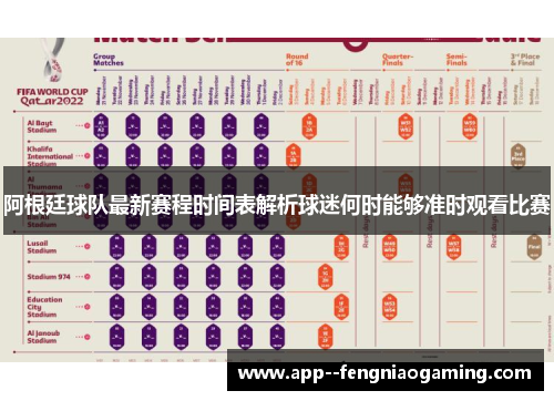 阿根廷球队最新赛程时间表解析球迷何时能够准时观看比赛