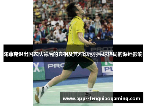 陶菲克退出国家队背后的真相及其对印尼羽毛球格局的深远影响
